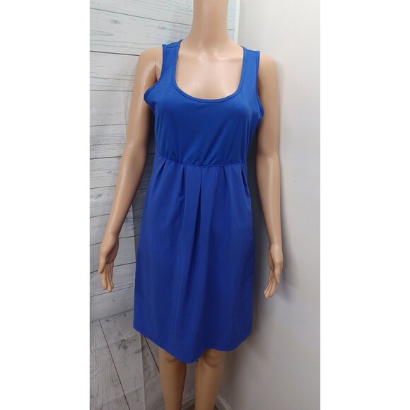 Columbia Sportswear Onmi shade Sun Protection Golf Tennis Dress Athletic Blue M - Picture 1 of 7
